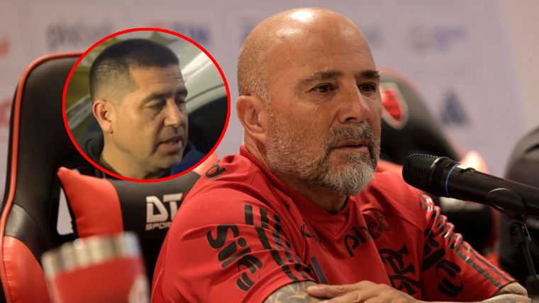 Sampaoli apareció como una posible candidato de Riquelme en caso de ganar las elecciones de Boca Foto: EFE