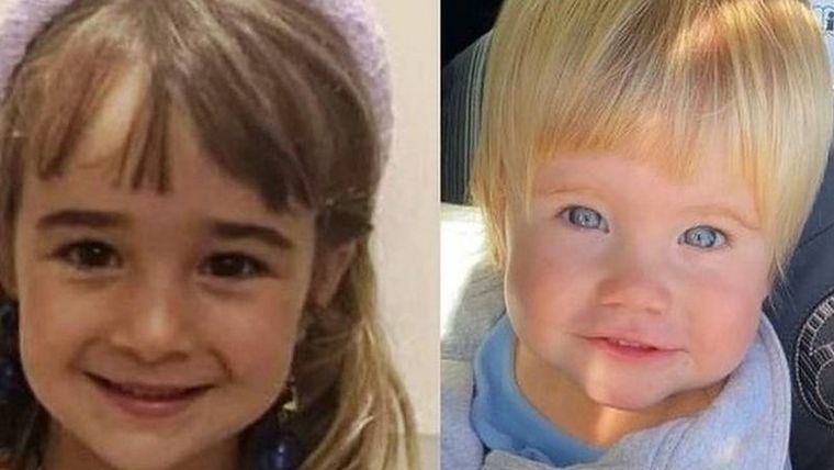 Olivia y Anna desaparecieron el 27 de abril en Tenerife, España. Foto: SOSDESAPARECIDOS