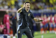 El DT celebró su cuarto título en la Albiceleste. Foto: EFE