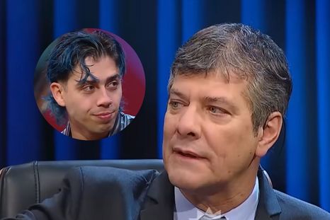 El ida y vuelta entre Luck Ra y Mario Pergolini en Otro día perdido. El ida y vuelta entre Luck Ra y Mario Pergolini en Otro día perdido.