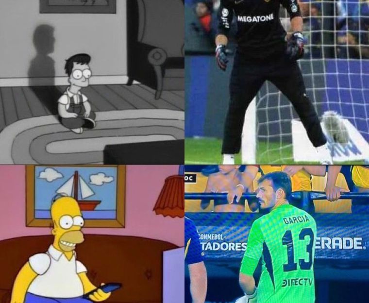 Javi García volvió al arco de Boca vs. Barcelona de Ecuador y no pasó desapercibido en redes.
