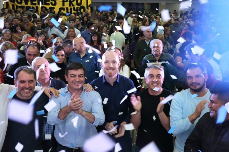 Esteban Allasino lanzó su precandidatura a Intendente de Luján De Cuyo Foto: Prensa La Unión Mendocina