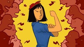 La controversia sobre las declaraciones de Yang Li ponen de manifiesto el difícil camino del feminismo en China. Foto: AFP