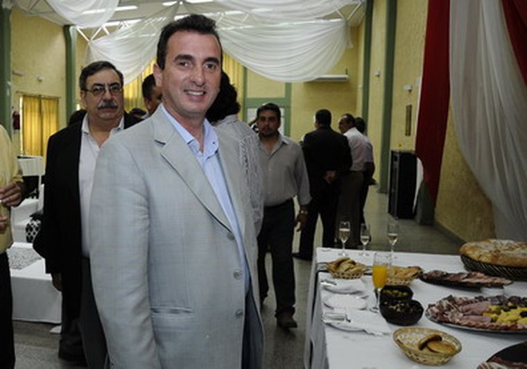 Pérez fue agasajado en el salón Báltico de Guaymallén. Foto: Alf Ponce / MDZ