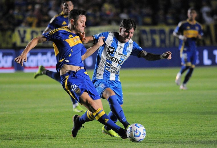 Con el estreno del español Ander Herrera, el Xeneize está debutando oficialmente en el año. Foto: FotoBaires