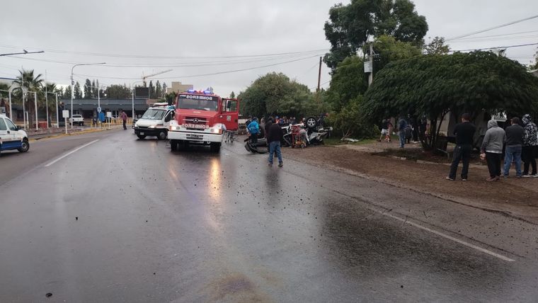 Las imágenes del hecho