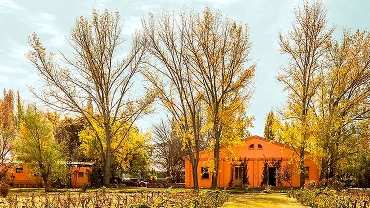 La fachada de la bodega: tres décadas apostando a la calidad.