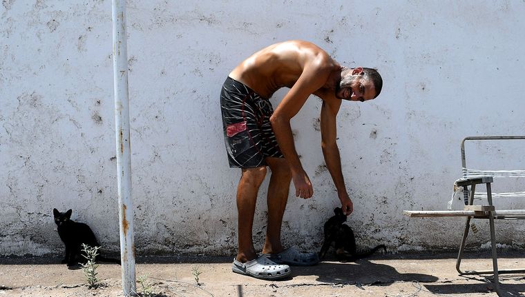 Nicolás Gil Pereg se descompensó y murió este domingo. Foto: ALF PONCE MERCADO / MDZ