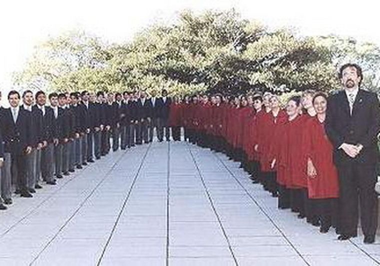 Integrantes del coro Foto: web