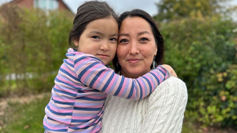 La hija de Pilinguaq, de 6 años, le fue devuelta hace varios meses, más de cuatro años después de haber sido puesta bajo custodia.