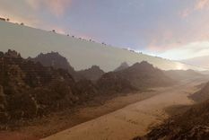 Así lucirá The Line Foto: NEOM