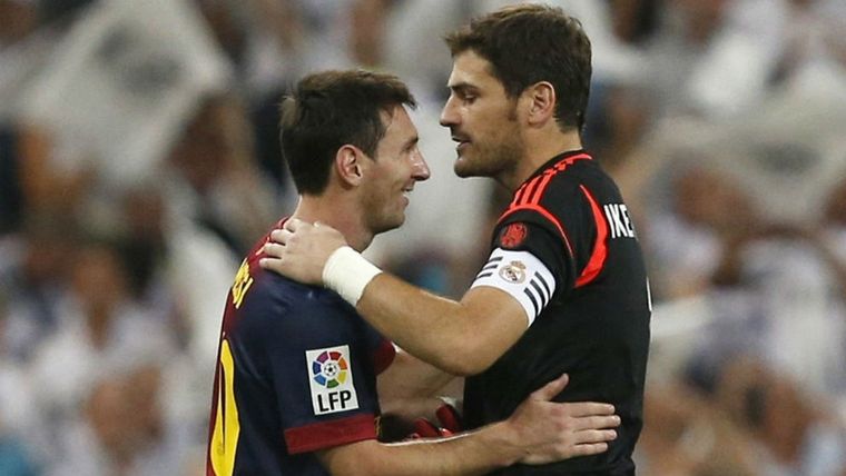 Casillas, una de las víctimas preferidas de Leo Messi