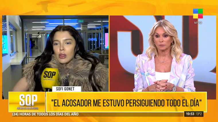 Sofía Gonet reveló el accionar del acosador que terminó en OLGA amenazando a Pettinato. Sofía Gonet reveló el accionar del acosador que terminó en OLGA amenazando a Pettinato. 