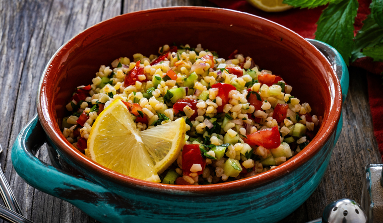 La ensalada del verano, tabule La ensalada del verano, tabule