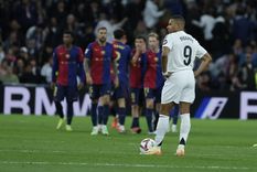 Lapidaria goleada del Barça ante el Madrid. Foto: EFE Lapidaria goleada del Barça ante el Madrid. Foto: EFE