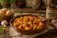Patatas en adobillo, un clásico de la gastronomía andaluza que conquista paladares