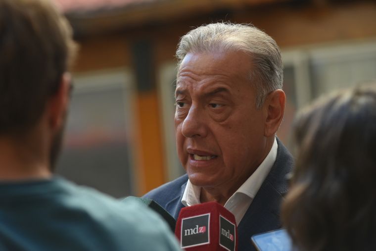 Raúl Levrino aseguró que los delincuentes que intentaron saquear supermercados están organizados. Foto: Maximiliano Ríos/MDZ