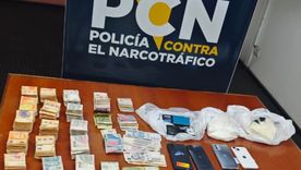 La Policía logró desarticular una red narco en Las Heras. La Policía logró desarticular una red narco en Las Heras.