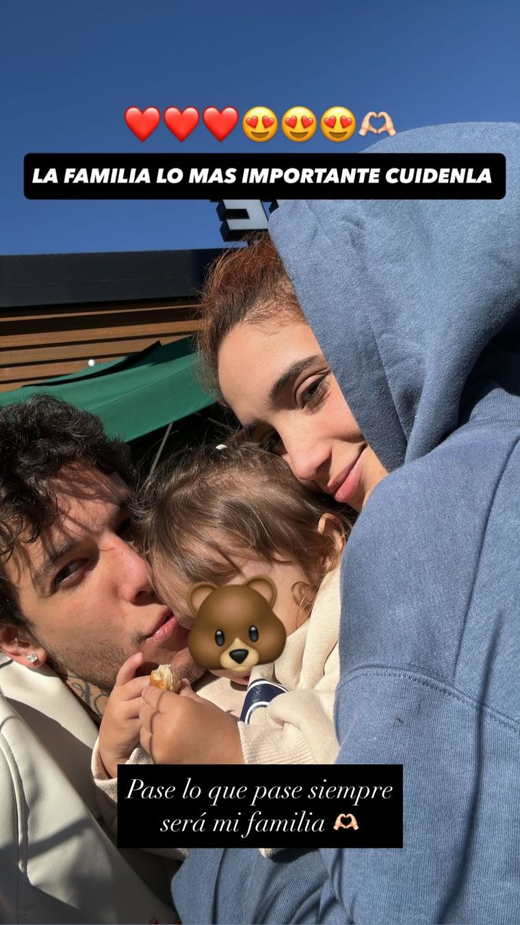 La foto de Melody Luz y Alex Caniggia que dio que hablar. Fuente: Instagram. La foto de Melody Luz y Alex Caniggia que dio que hablar. Fuente: Instagram.