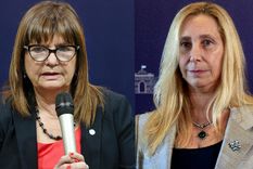 Patricia Bullrich y Karina Milei. Foto: NA