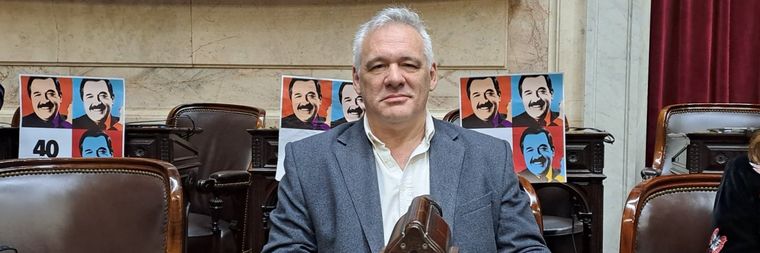 Fernando Carbajal, denunciante de Insfrán Foto: X de Fernando Carbajal