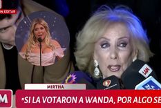 La histórica conductora opinó sobre el premio más polémico. La histórica conductora opinó sobre el premio más polémico.
