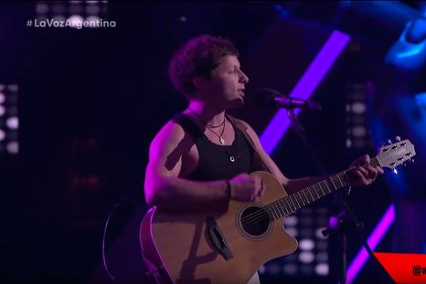 Una performance impecable. Créditos: Captura de pantalla TELEFE