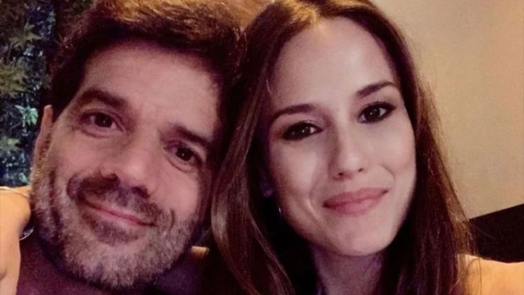 Luli Fernández y Cristian Cúneo Libarona, el fin de una etapa en buenos términos.