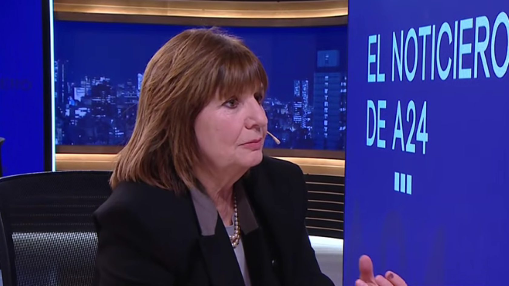 Patricia Bullrich se refirió a la situación judicial de Manuel Adorni.