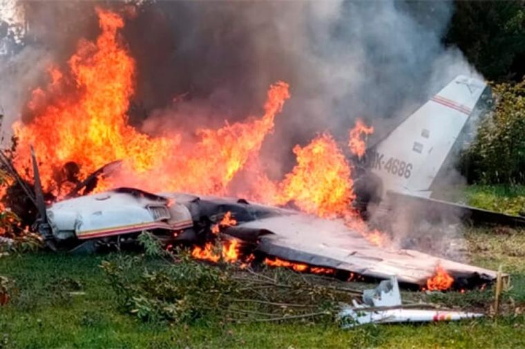 Imágenes del accidente