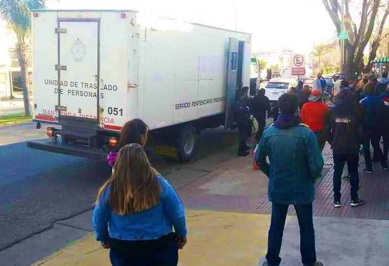 El preso ingresó al banco ubicado en la localidad puntana de Villa Mercedes