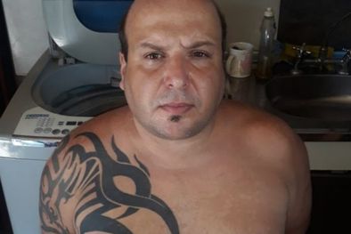 MDZol | Diego Vildoza durante su última detención, en febrero de 2020. Foto: Archivo MDZ.