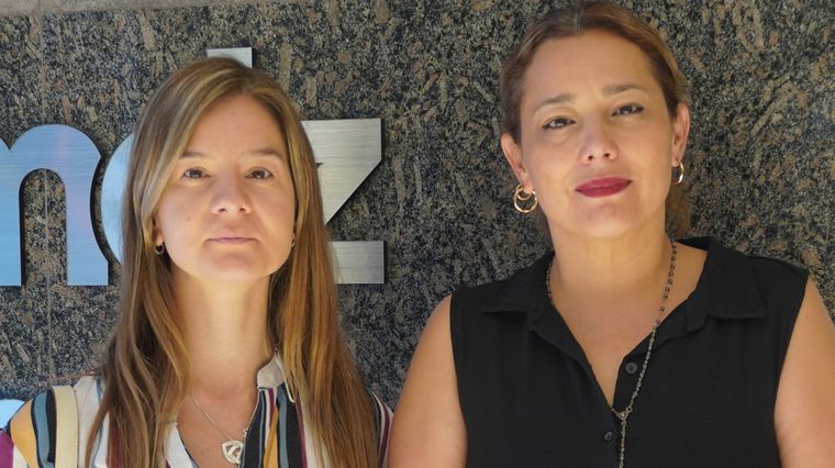 María José Crimi y Adriana Cano. María José Crimi y Adriana Cano.