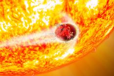 dos planetas que pronto seran tragados por su estrella