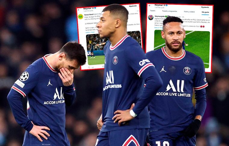 Los likes de Neymar en Twitter dejaron al descubierto una feroz interna con Mbappé en el vestuario del PSG.