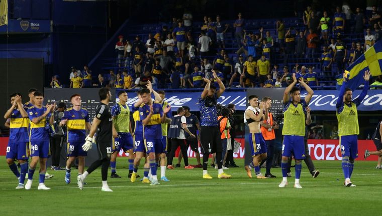 Boca empató en la Bombonera y ya piensa en la final. Foto: NA
