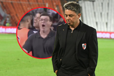 A su modo, los entrenadores vivieron el gol del Turco. A su modo, los entrenadores vivieron el gol del Turco.