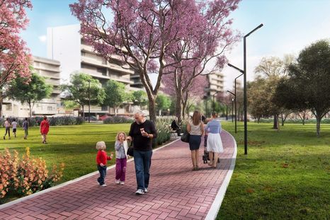 El nuevo espacio verde de Buenos Aires se ubicará en el corazón de Villa Urquiza. El nuevo espacio verde de Buenos Aires se ubicará en el corazón de Villa Urquiza.