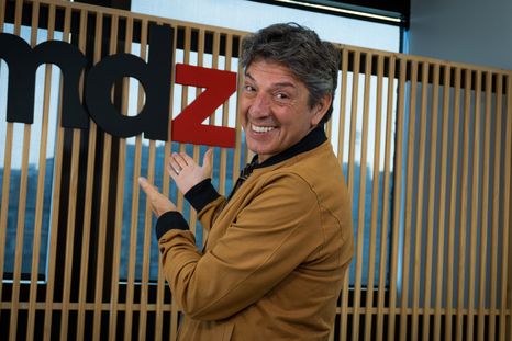 Sergio Gonal en su visita a MDZ Sergio Gonal en su visita a MDZ