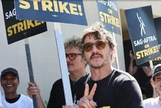 Pedro Pascal, una celebridad que apoyó la huelga de actores. Foto: Efe. Pedro Pascal, una celebridad que apoyó la huelga de actores. Foto: Efe.