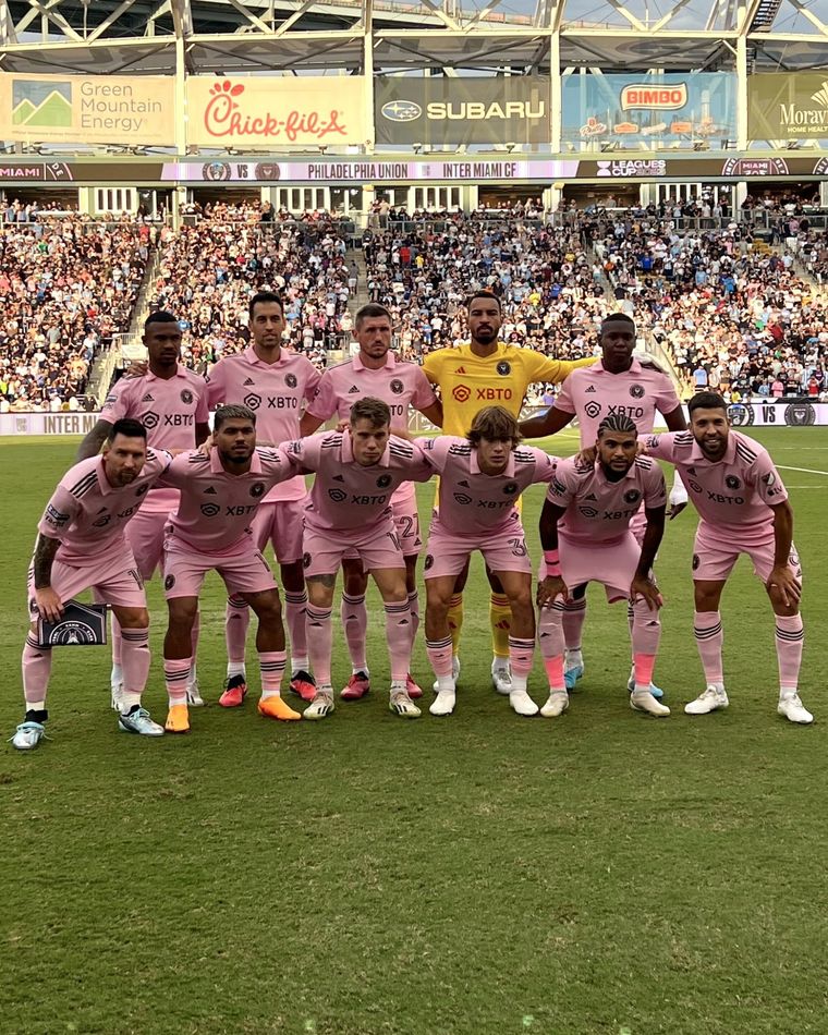 el equipo que logró el pase a la final. Foto: @InterMiamiCF