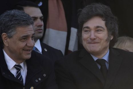 Jorge Macri y Javier Milei Foto: Juan Mateo Aberastain/MDZ Jorge Macri y Javier Milei Foto: Juan Mateo Aberastain/MDZ