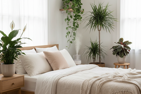 Las plantas ayudan a mejorar el descanso. Fuente: IA Gemini. Las plantas ayudan a mejorar el descanso. Fuente: IA Gemini.