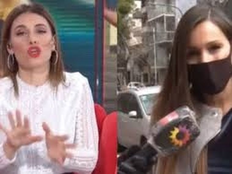 Pampita vs Marian Brey