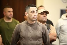 El policía Franco Cuello se sentó en el banquillo de los acusados por el femicidio de Valeria Ramírez.&nbsp;