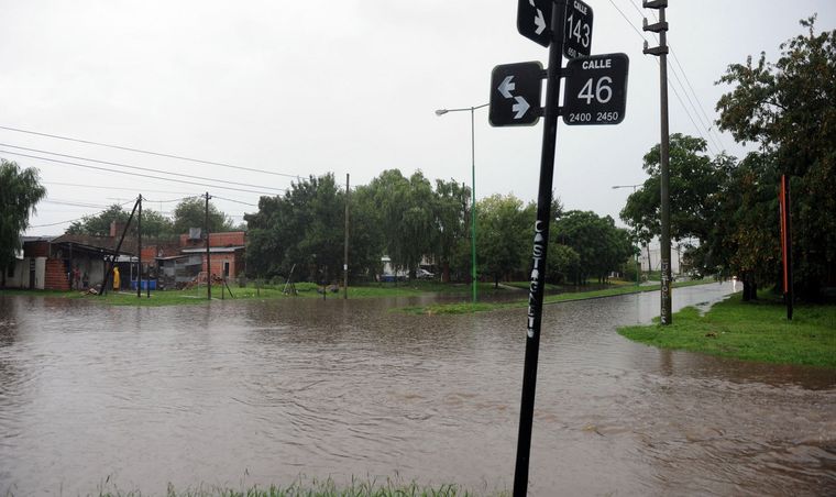 Graves inundaciones en Neuquén. (Imagen ilustrativa). Foto: NA