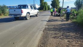 Una pareja se accidentó en una moto, el hombre murió y la mujer resultó gravemente herida Foto: Ministerio de Seguridad de Mendoza