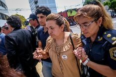 Graciela Sosa llega a los Tribunales de Dolores. Foto: Télam Graciela Sosa llega a los Tribunales de Dolores. Foto: Télam