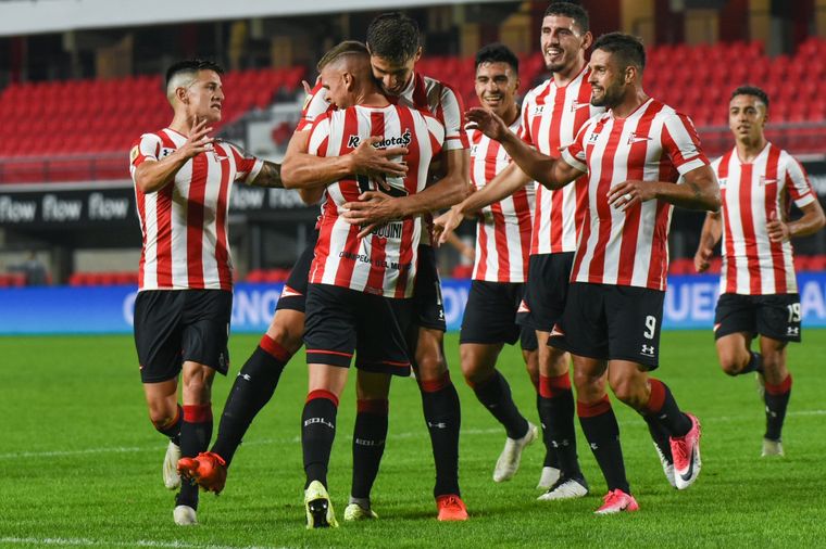 Estudiantes gana y se mete en cuartos. Foto: Liga Profesional