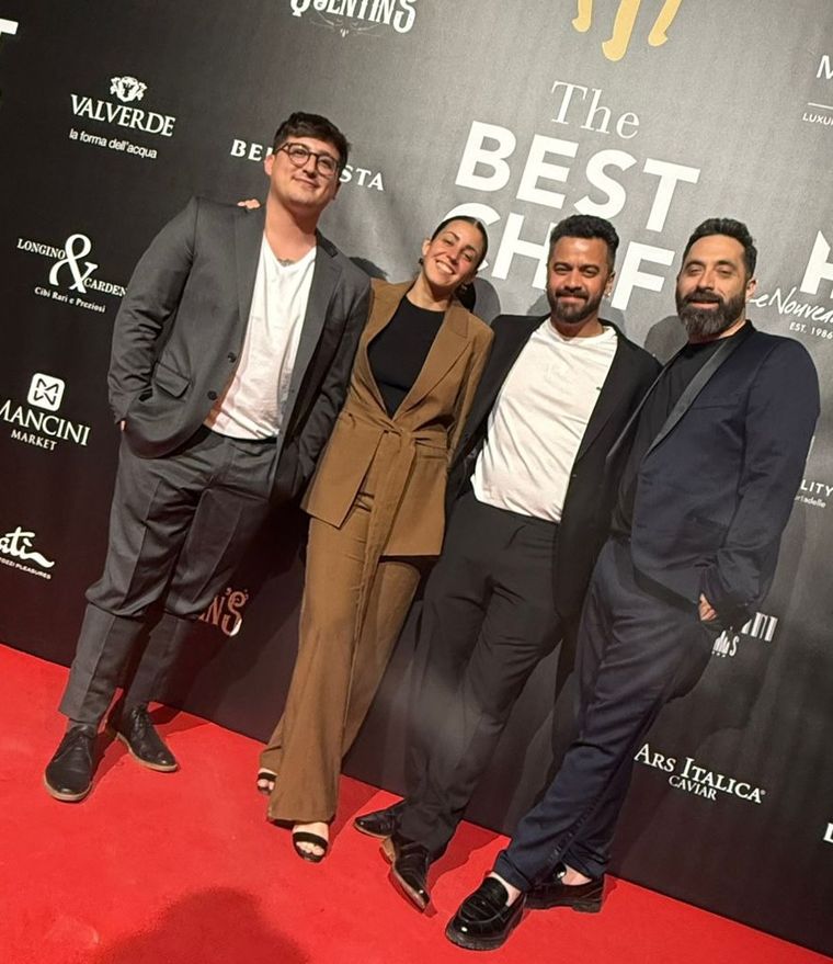 Juan Manuel Feijoo, Josefina Diana, Iván Azar y Sebastián Weigandt. Juan Manuel Feijoo, Josefina Diana, Iván Azar y Sebastián Weigandt.